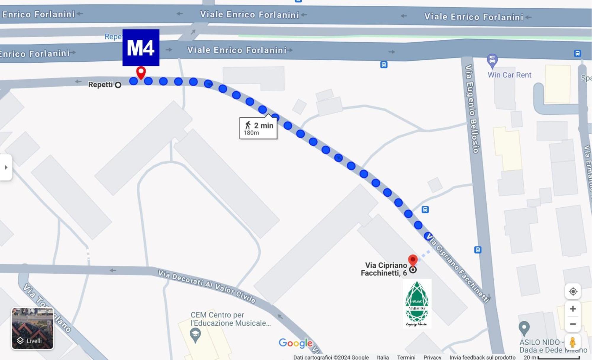Appartamento Maragda House Linate - Duomo- San Babila Milano